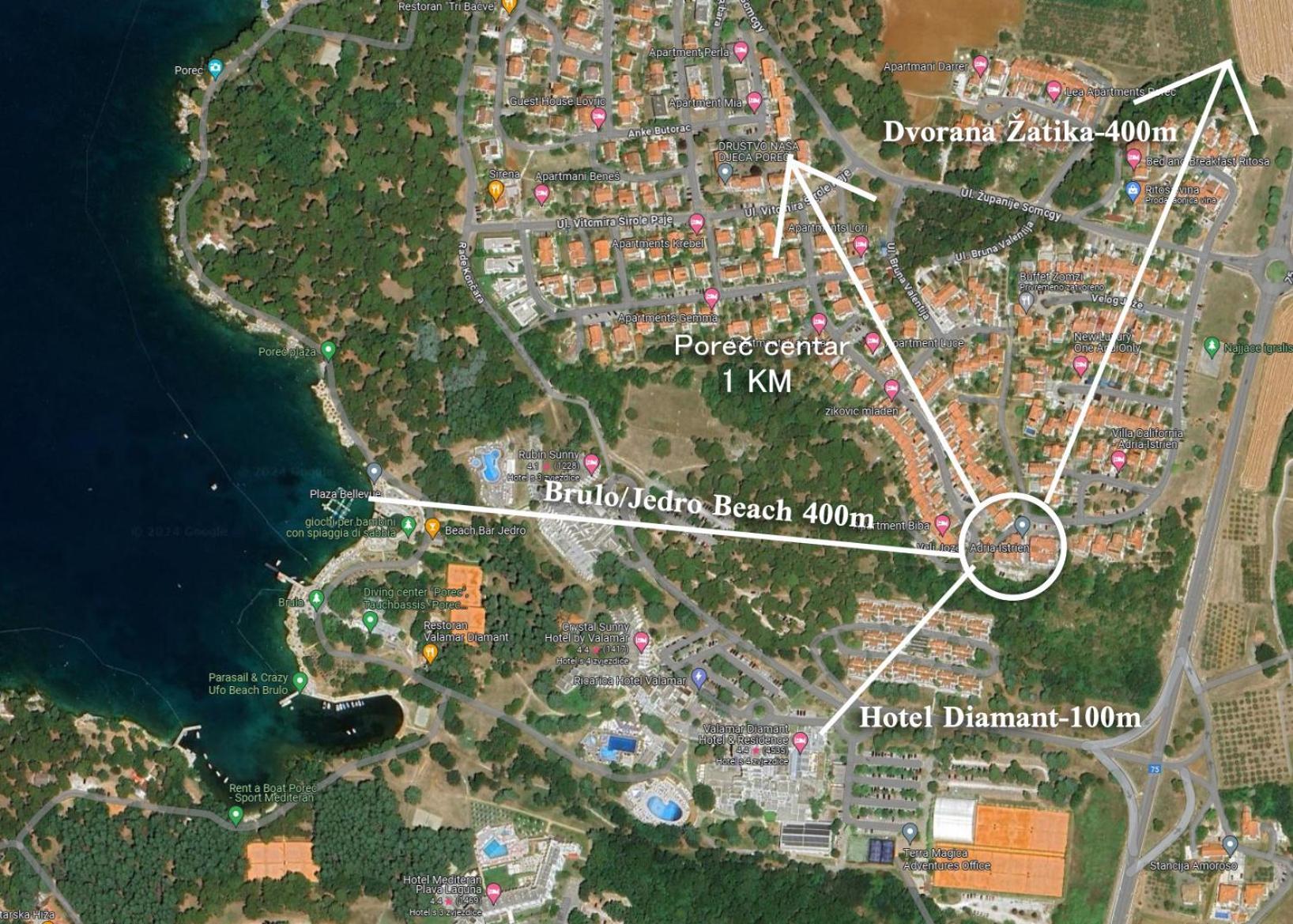 Premium Suite Kala Sea View Poreč Eksteriør bilde